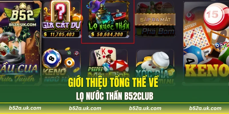 Giới thiệu tổng thể về lọ nước thần B52CLUB