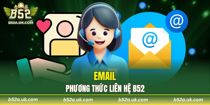 Liên hệ qua email tiện lợi